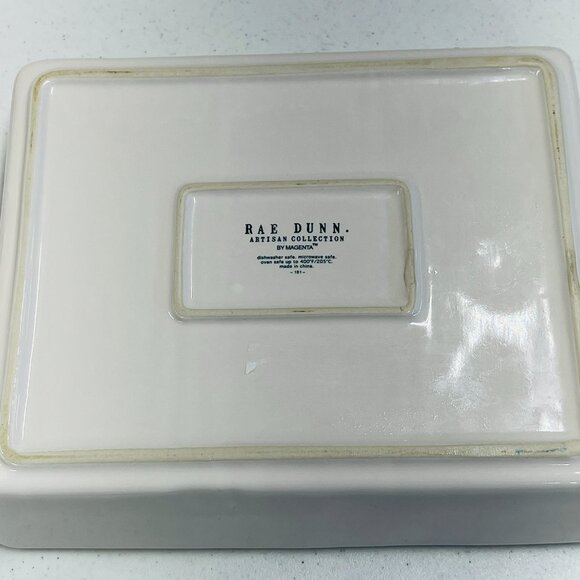 Rae Dunn MADE WITH LOVE Baking Pan Dish - Picture 5 of 5